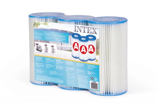 Set 3 filtre tip A pentru pompe Intex