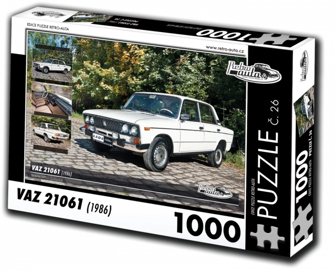 RETRO-AUTA Puzzle nr. 26 Vaz 21061 (1986) 1000 de piese