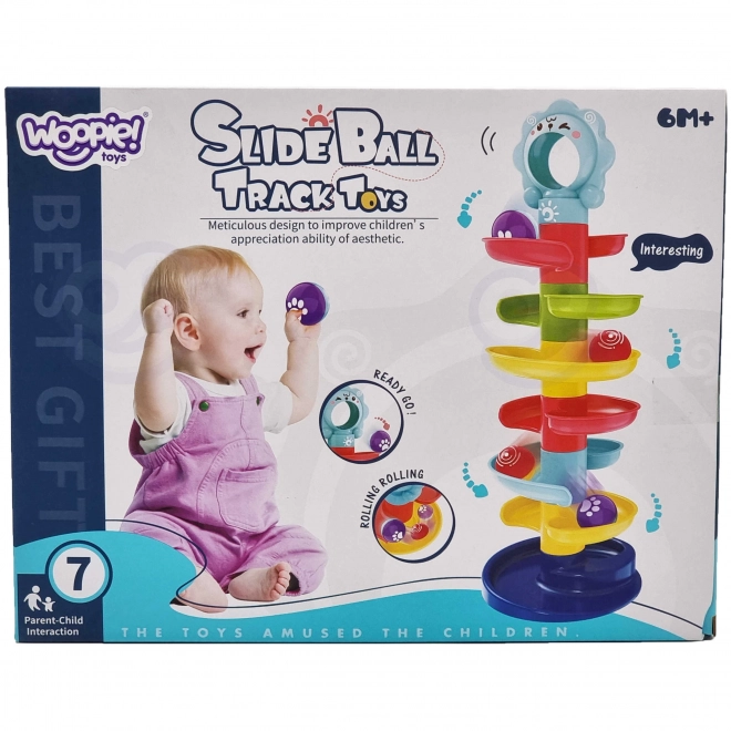 Turn de joacă spiral WOOPIE pentru bebeluși