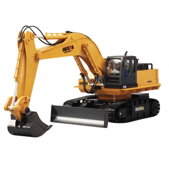 Excavator cu șenile controlat de la distanță Huina cu cabină rotativă 1:16