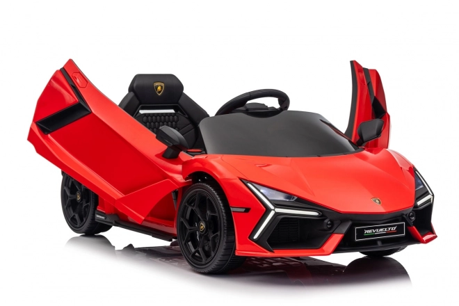 Mașinuță Lamborghini Revuelto pentru copii, roșie