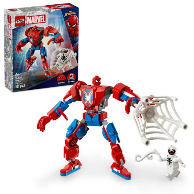 Mech Spider-Mana vs. Anti-Venom de la LEGO