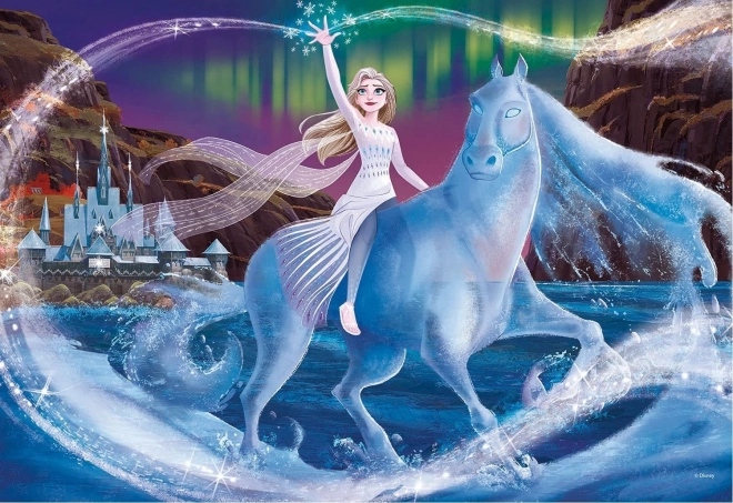 Puzzle fosforescent FRozen 2 cu 104 piese