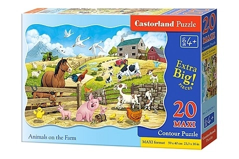 Puzzle Maxi Animale de la Fermă