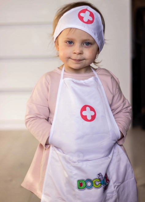 Costum asistentă cu bonetă