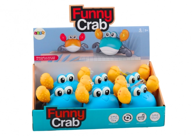 Crabul pentru baie care merge și înoată