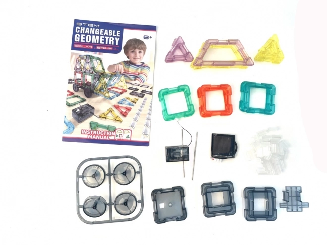 Set de construcție geometrică solară