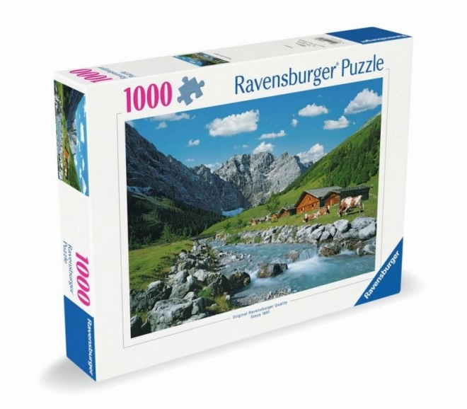 Puzzle Peisaj Montan Karwendel, Austria 1000 piese
