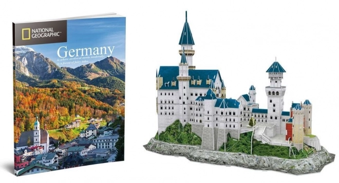 Puzzle 3D Castelul Neuschwanstein National Geographic