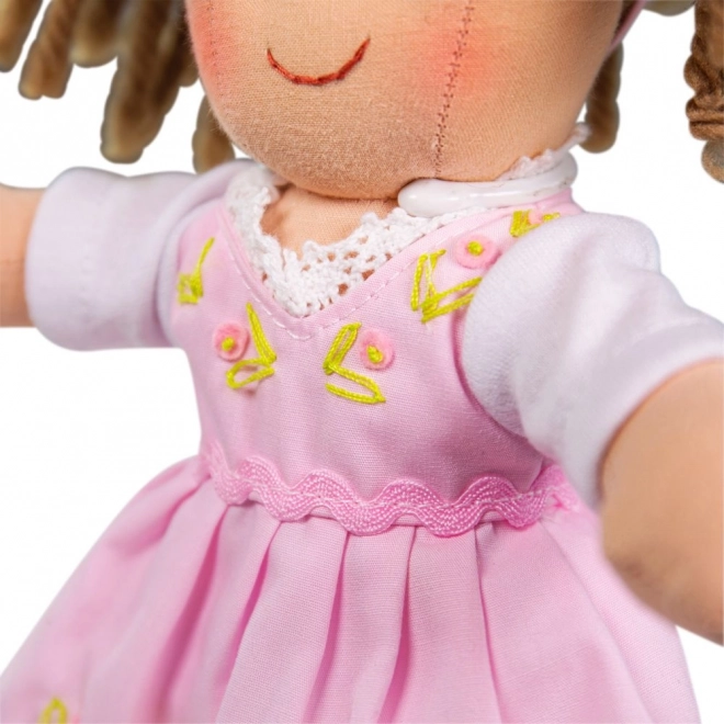 Păpușa cu stofă Rose de la Bigjigs Toys 28 cm