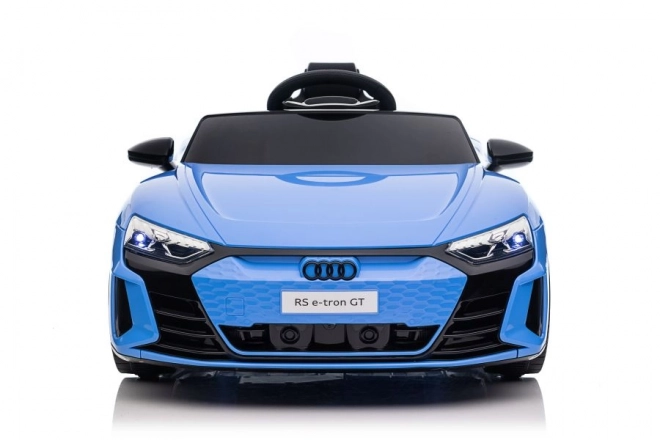 Mașină electrică Audi E-Tron GT albastră