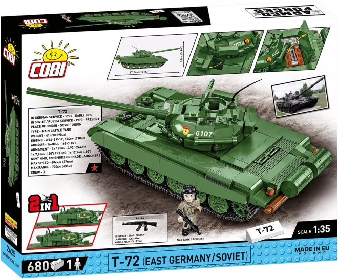 Tanc Armate COBI T-72 Est Germania/URSS