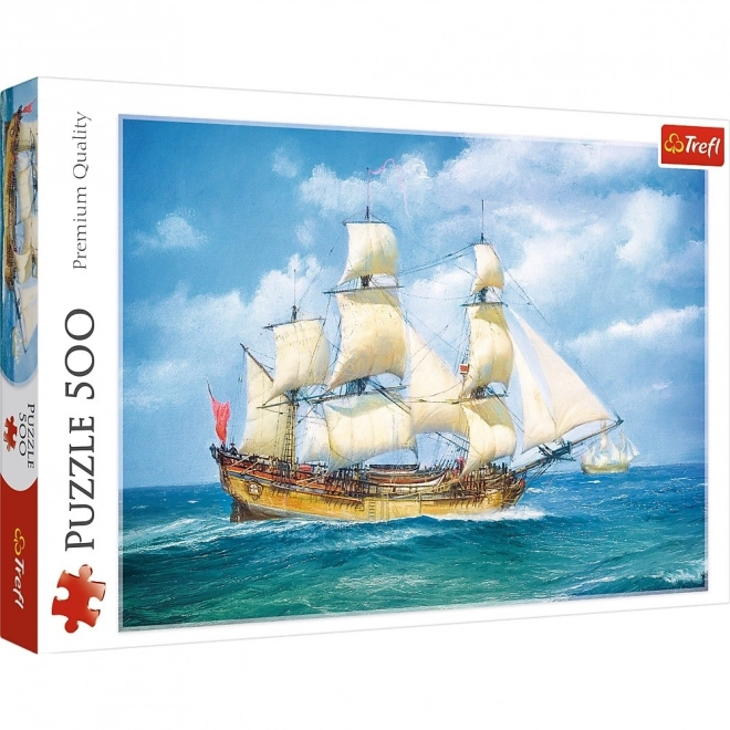 Puzzle Călătorie pe mare 500 piese