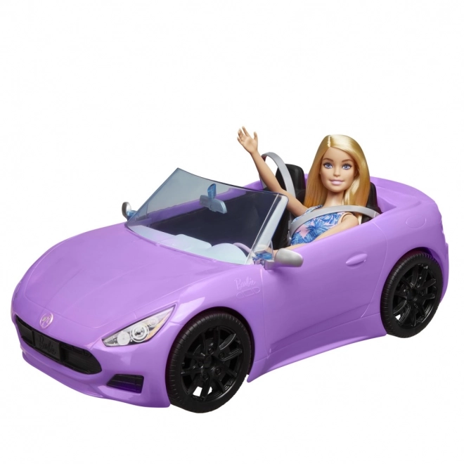 Cabriolet Barbie cu păpușă