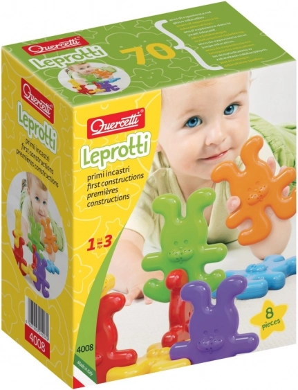 Joc de construcții creativ Daisy Leprotti Quercetti