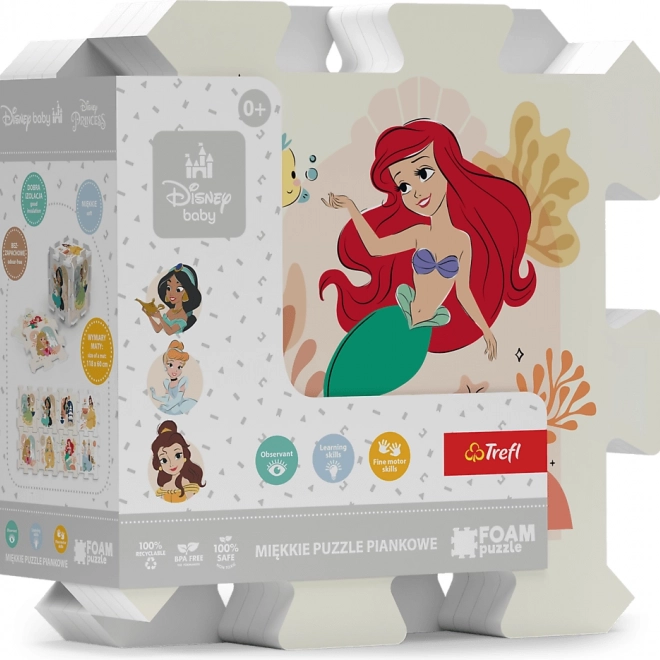 Puzzle din spumă Disney prințese