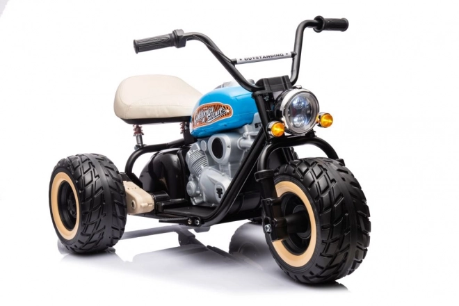 Motocicletă electrică pentru copii albastră 24V