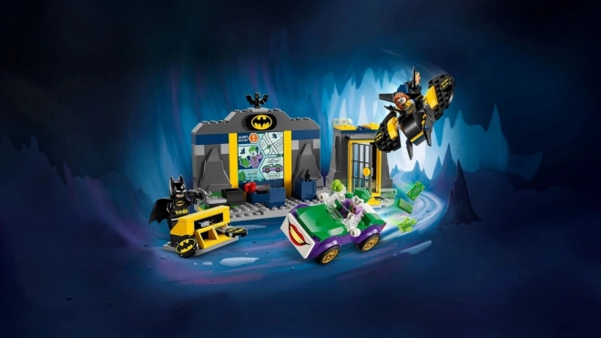 Batcave și figurine Batman, Batgirl și Joker