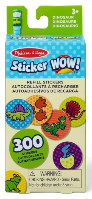 Set 300 de autocolante dinozaur Sticker WOW