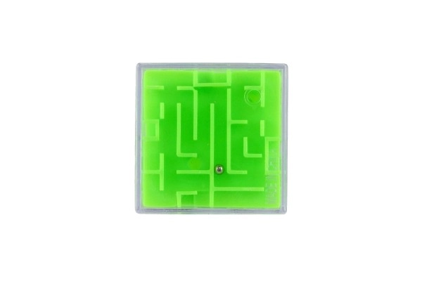 Cub Rubik labirint de plastic 5x5cm în 4 culori