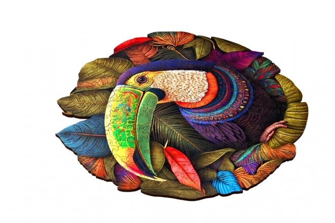 Puzzle din lemn tucan 500 piese