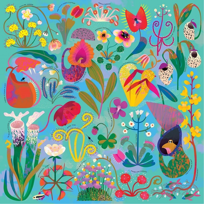 Puzzle plante carnivore 500 piese
