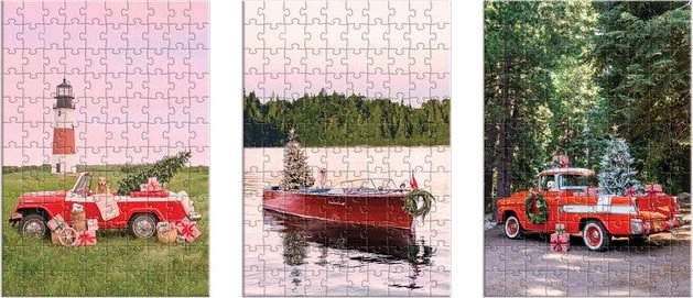 Puzzle Gray Malin 3 în 1 Vacanță 3x120 piese