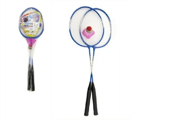 Set badminton cu 2 rachete și 1 minge