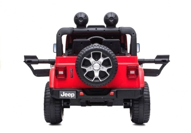 Mașină electrică Jeep Wrangler pentru copii roșu