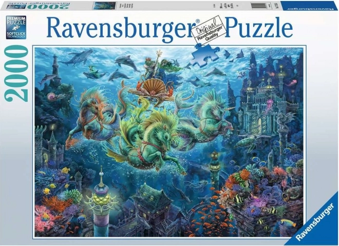 Puzzle Ravensburger 2000 piese - Sub apă