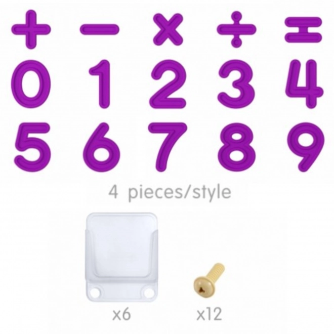 Set cifre și semne de învățare matematică Masterkidz