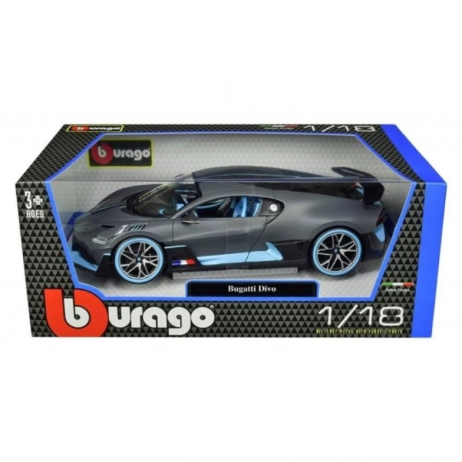 Mașinuță metalică Bburago Bugatti Divo