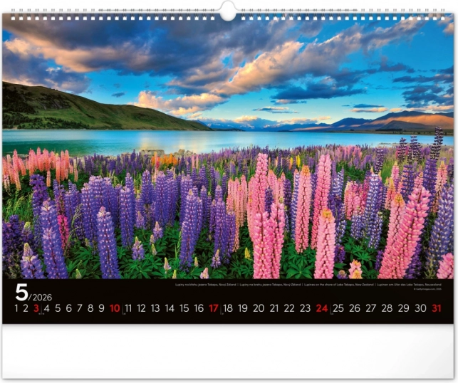 Calendar de perete Peisaje 2026