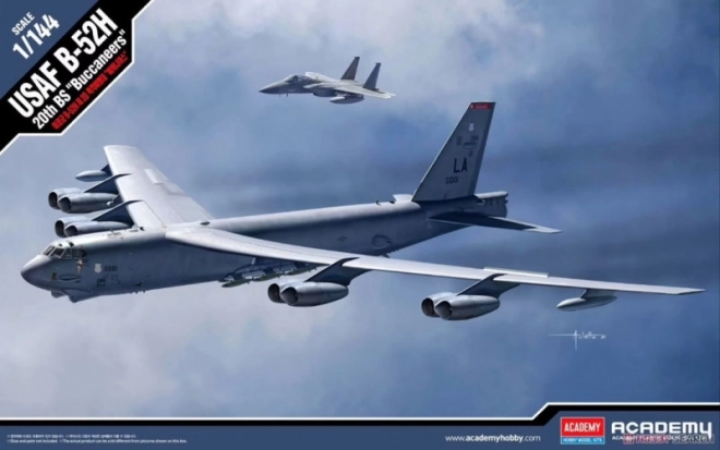 Model din plastic USAF B-52H 20th BS Buccaneers 1/144