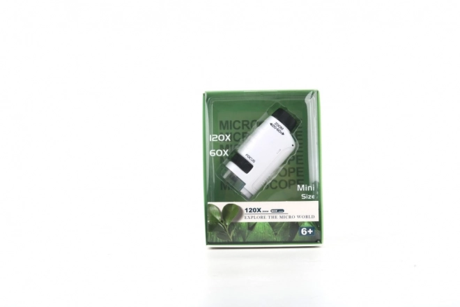 Mikroscop de buzunar pentru copii 60x și 120x