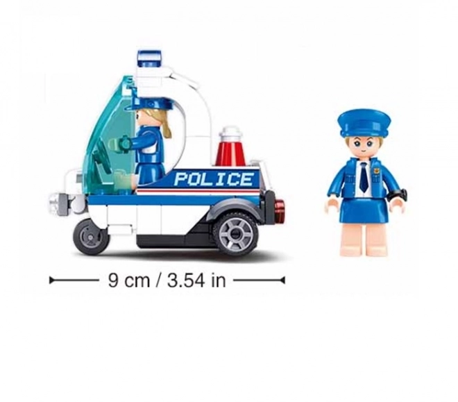 Sluban Metropolis Poliția pe trike
