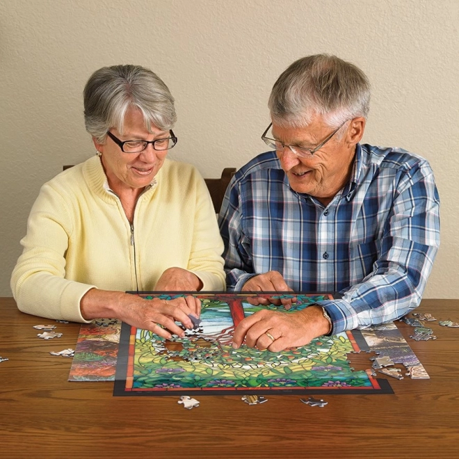 Puzzle vitralia arborele vieții XL 275 piese