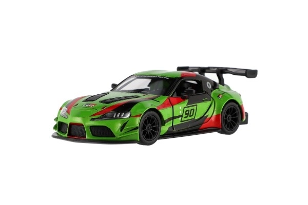 auto de jucarie Toyota GR Supra Racing din metal cu motorizare înapoiere