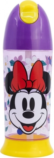 Sticlă pentru băut cu pai MINNIE 280 ml