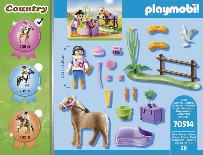 Set Islandez cu ponei Playmobil