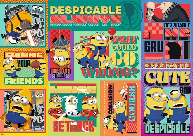 Puzzle Gru și Minionii 1000 de piese