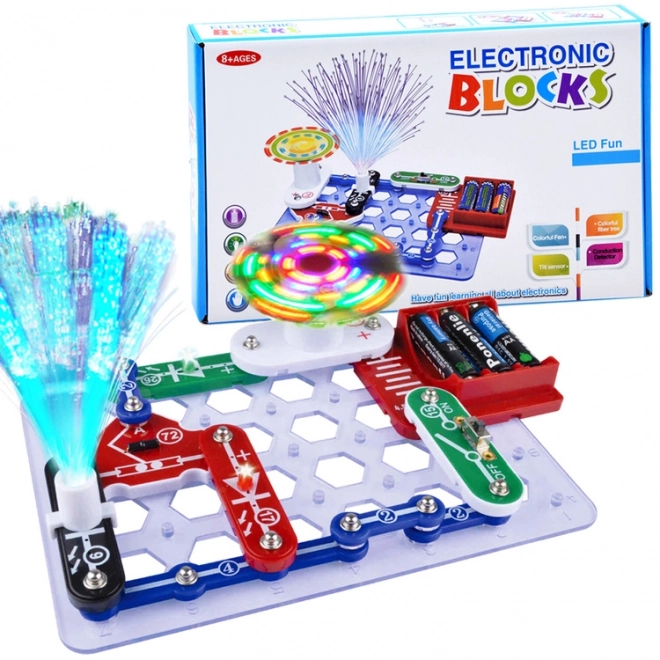 Set educativ pentru micul electronist