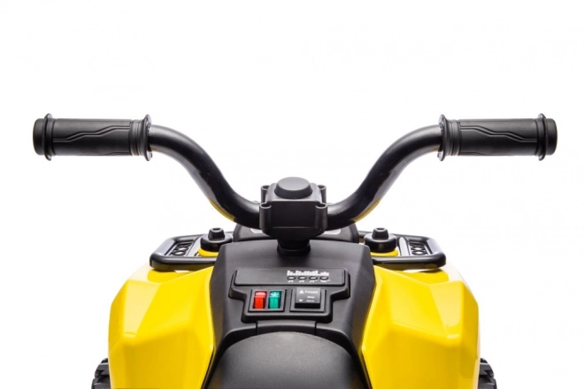 ATV electric pentru copii galbenă