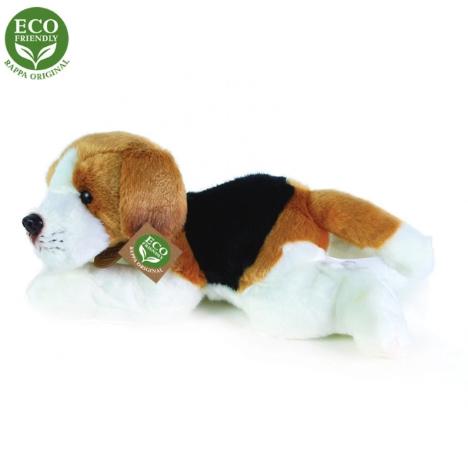 Rappa Câine beagle de pluș ECO-Friendly 30 cm