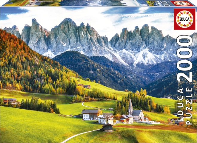Puzzle Podzim în Dolomiți 2000 piese
