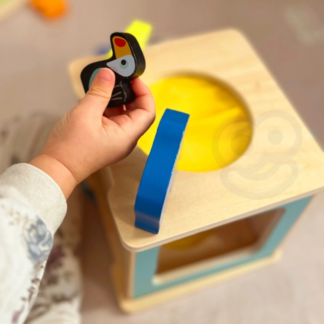 Cutie senzorială montessori 7 în 1 pentru copii