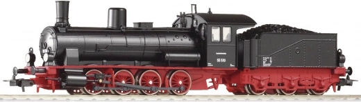 Locomotivă cu abur BR 55 autentică, cu detalii fine