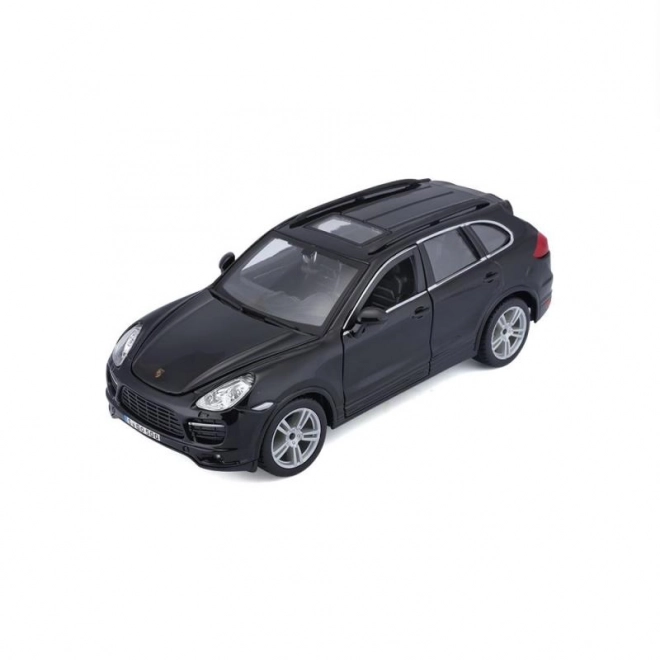 Model metalic Porsche Cayenne Turbo negru la scară 1/24