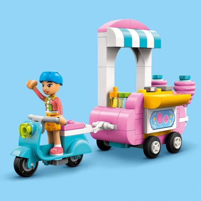 Lego Friends Stand cu vată de zahăr și scuter