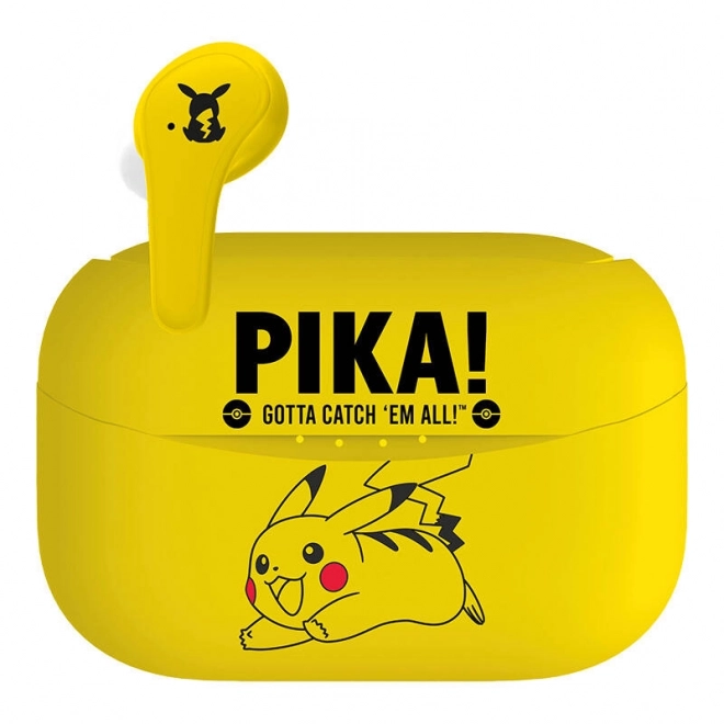 Căști wireless TWS OTL Pokemon Pikachu (galben)